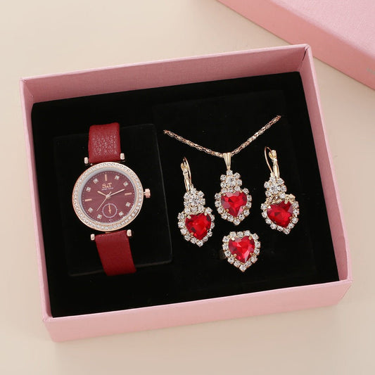 Diva - Shine Diamond Quartz Watch Set - Stylish 3Sixty5