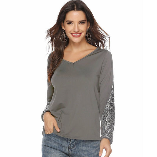 European Glam Sequin Top - Stylish 3Sixty5