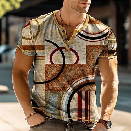 Men's Relaxed Fit Short Sleeve Top - Stylish 3Sixty5