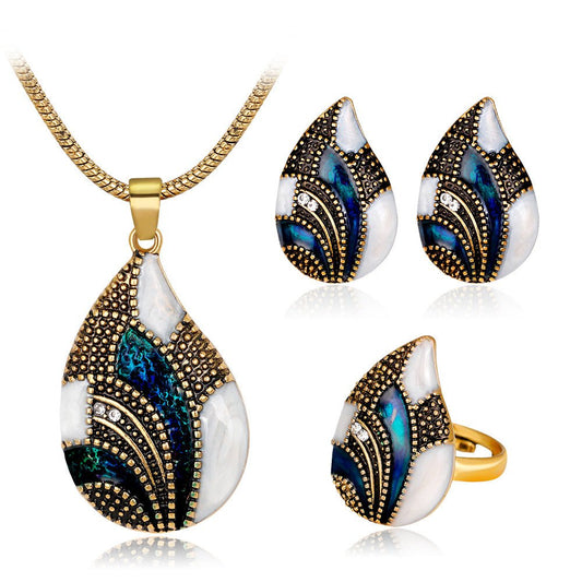 Ocean Mist Drop Jewelry Set - Stylish 3Sixty5