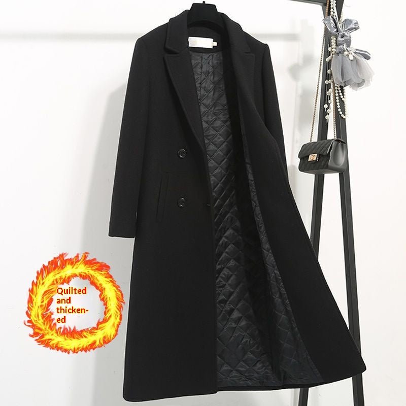 Sculpted Grace Long Coat - Stylish 3Sixty5