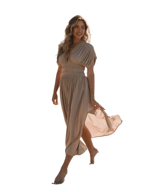 Slit & Chic Summer Dress