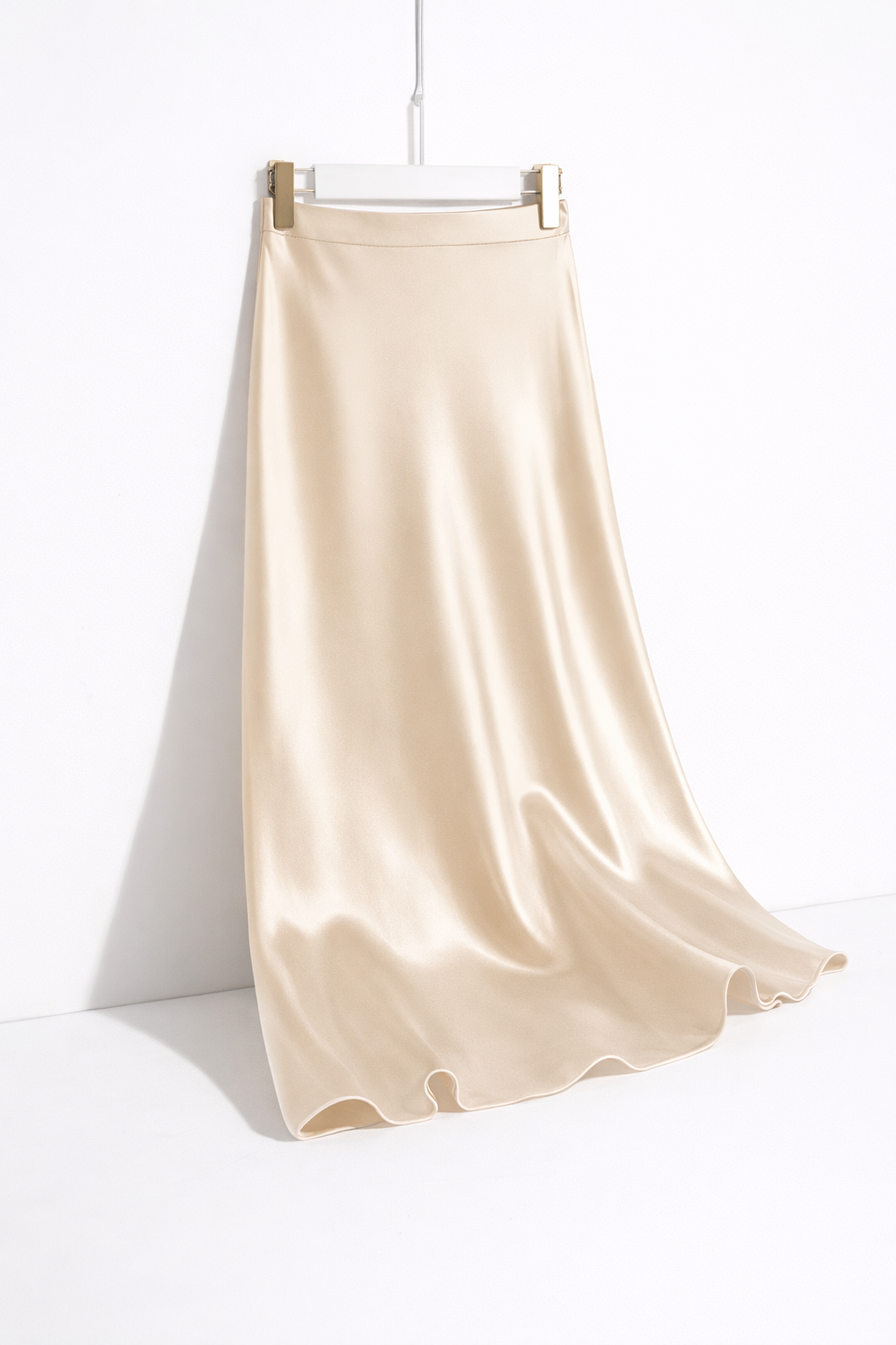 Glow & Grace Satin Straight Skirt - Buy 2 Get 1 FREE $00.00