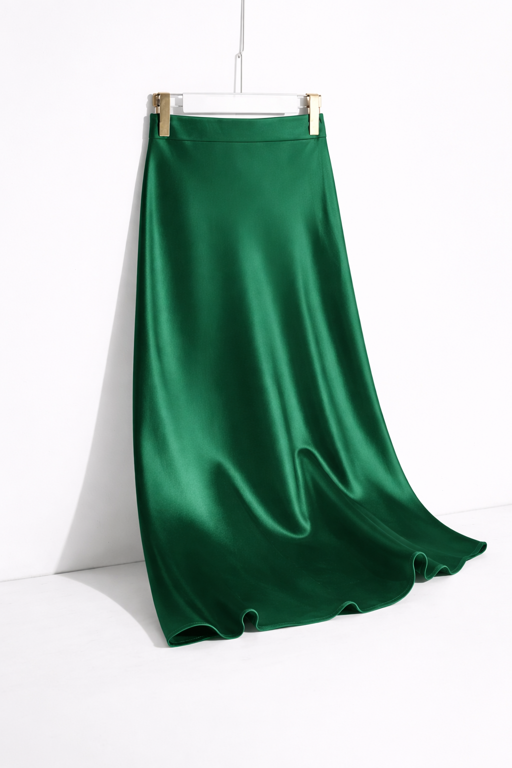 Glow & Grace Satin Straight Skirt - Buy 2 Get 1 FREE $00.00