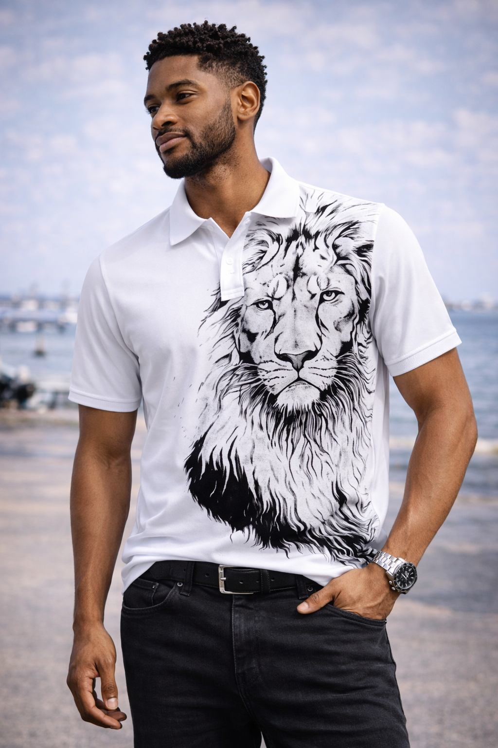 King’s Gaze Summer Business Casual Tee