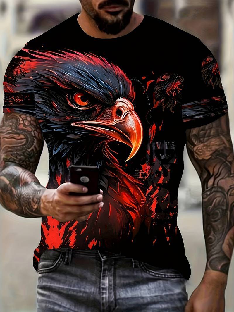 Apex Eagle Statement Tee - Stylish 3Sixty5