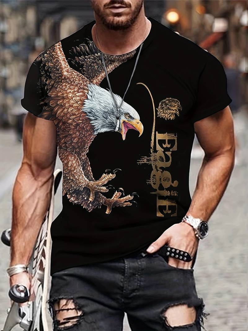 Apex Eagle Statement Tee - Stylish 3Sixty5