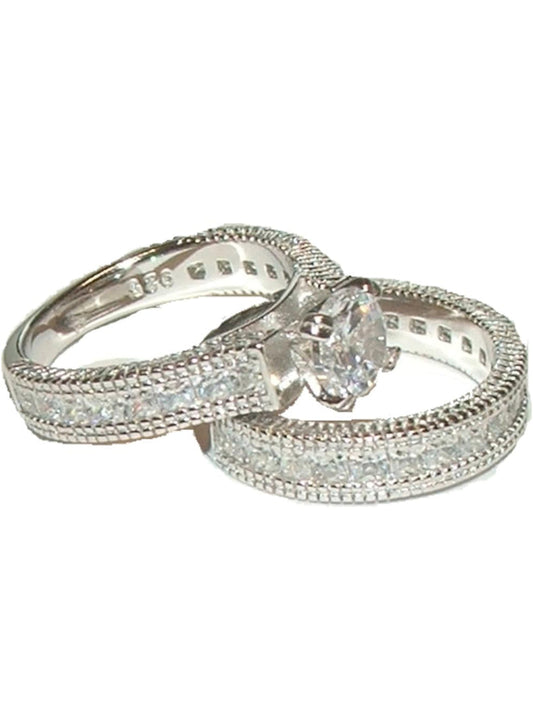 Stylish 3Sixty5 bold elegant diamond rings with sparkling accents for a luxurious look
