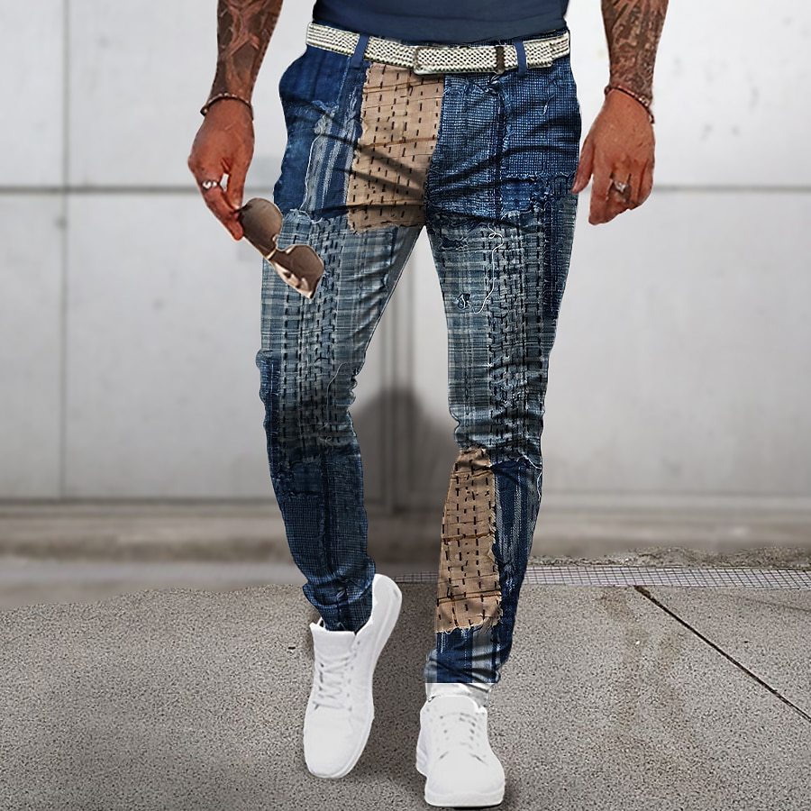 Bold Printed Men's Pants - Stylish 3Sixty5