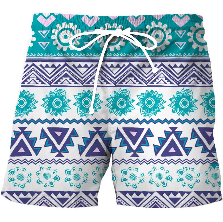 Bold Stripe Vintage Shorts - Stylish 3Sixty5