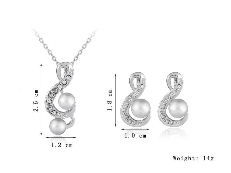 Danbi Pearl Jewelry Set - Stylish 3Sixty5