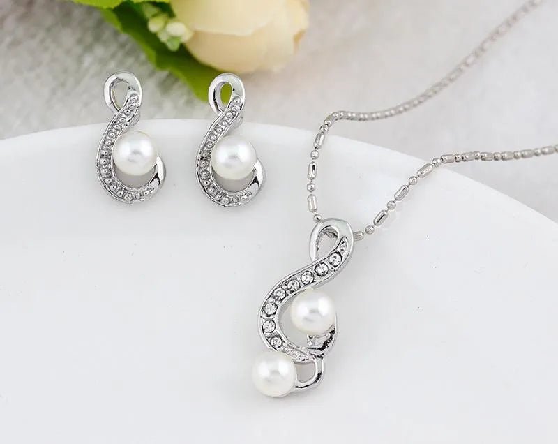 Danbi Pearl Jewelry Set - Stylish 3Sixty5