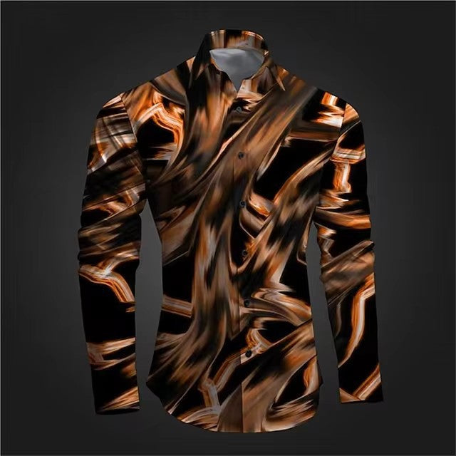 Stylish 3Sixty5 designer legacy wear shirt for men with a unique abstract pattern
