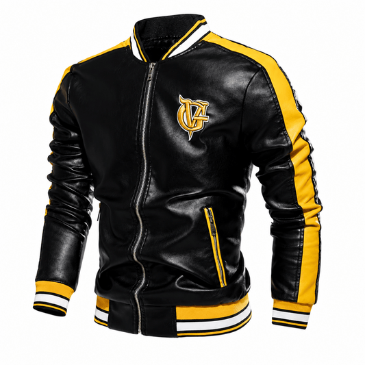 Dominion Core Leather Jacket for Men - Stylish 3Sixty5