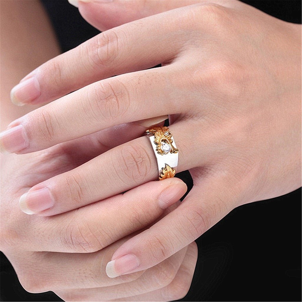Dragon Zircon Statement Ring - Stylish 3Sixty5