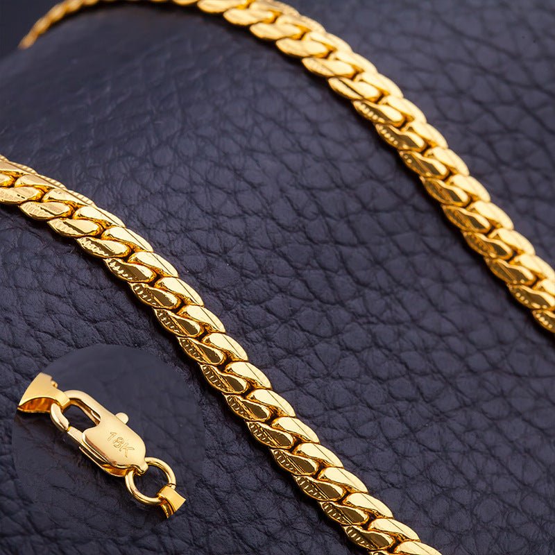 Edge - Bold 18K Necklace - Stylish 3Sixty5