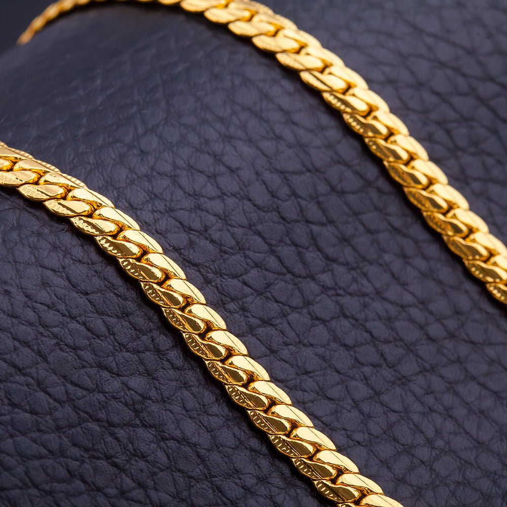 Edge - Bold 18K Necklace - Stylish 3Sixty5