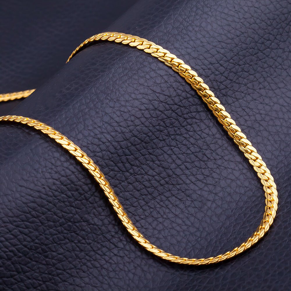 Edge - Bold 18K Necklace - Stylish 3Sixty5