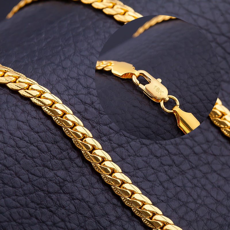 Edge - Bold 18K Necklace - Stylish 3Sixty5