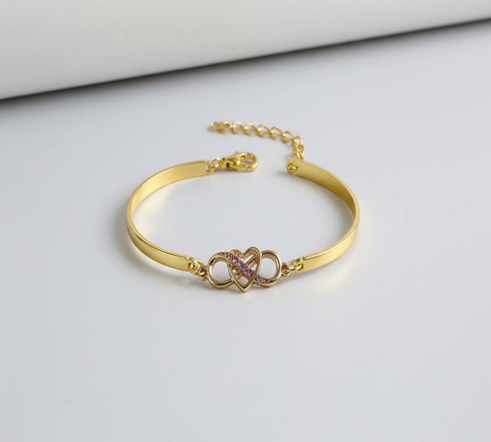 Forever Love Crystal Bracelet - Stylish 3Sixty5