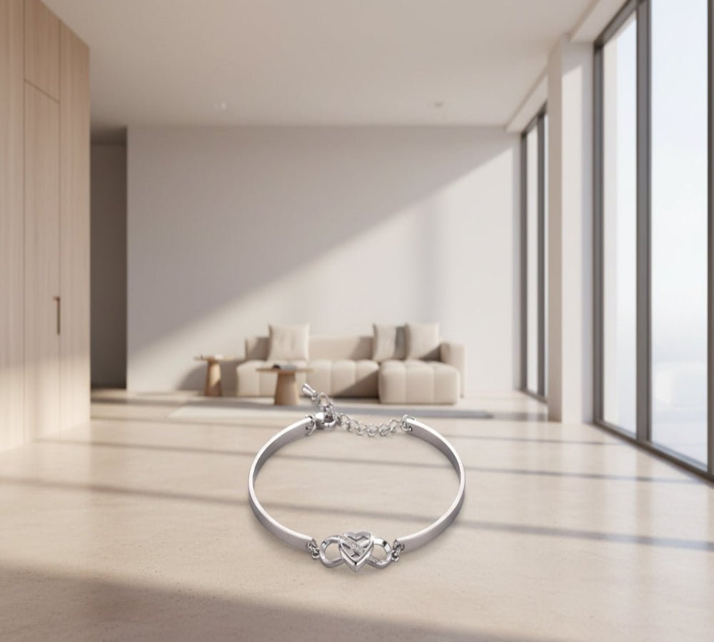 Forever Love Crystal Bracelet - Stylish 3Sixty5