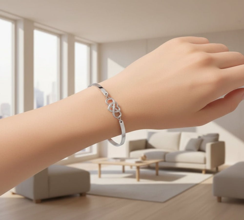 Forever Love Crystal Bracelet - Stylish 3Sixty5