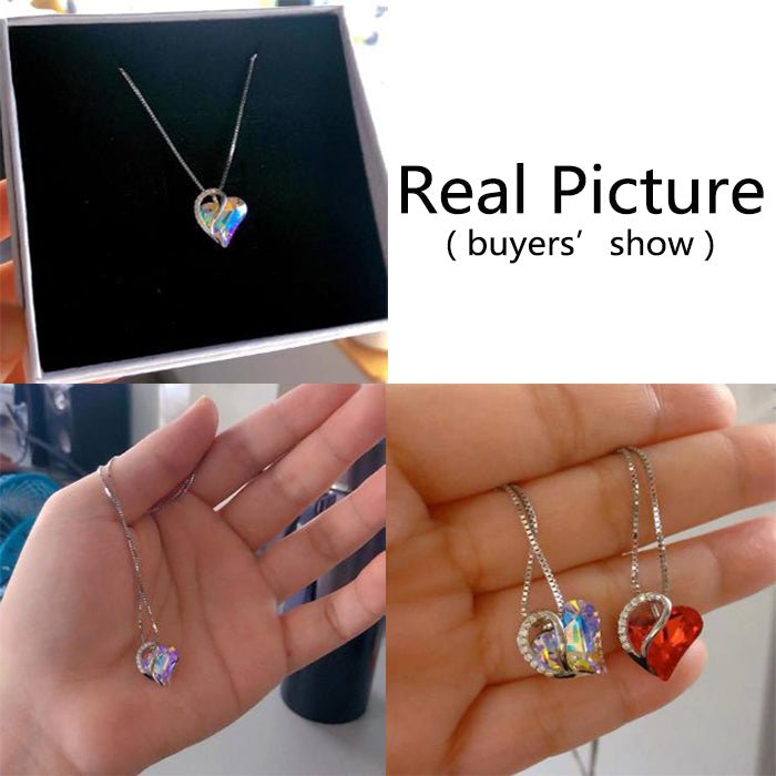 Heart - Shaped Pendant Necklace - Stylish 3Sixty5