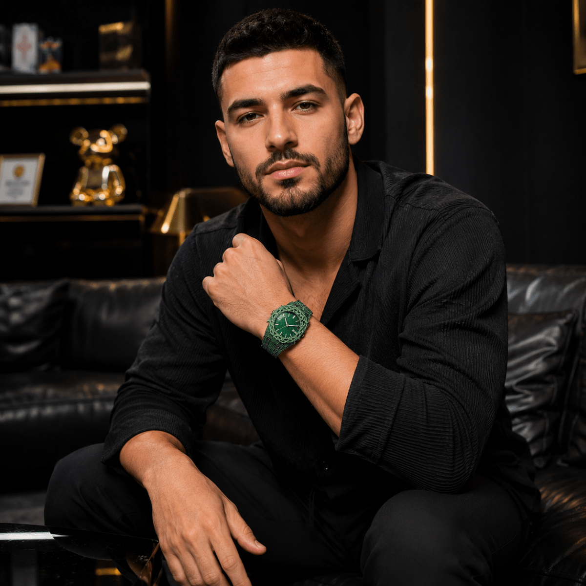 Majestic Zircon Watch for Men - Stylish 3Sixty5