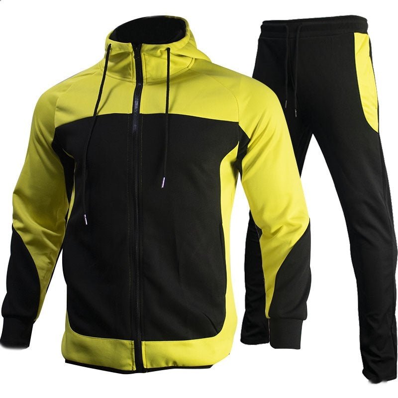 Men's Contrast Sweatshirt Set - Stylish 3Sixty5