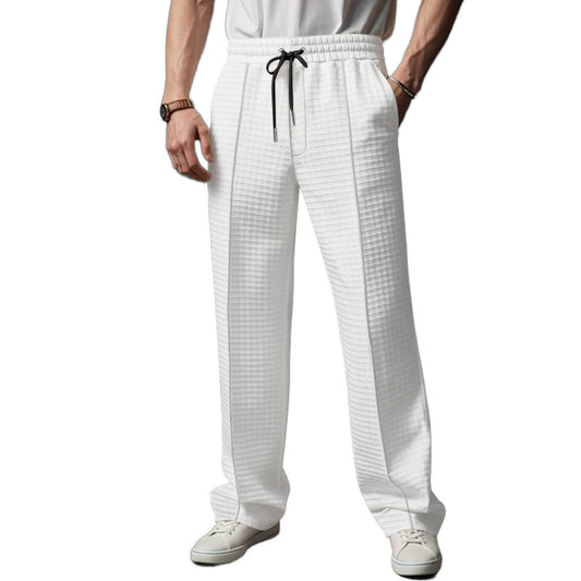 Stylish 3Sixty5 Momentum Fit Joggers in white with elastic waistband and relaxed fit