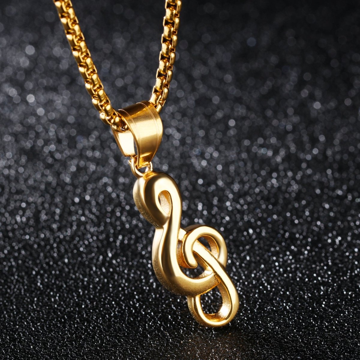 Musical Note Necklace - Stylish 3Sixty5