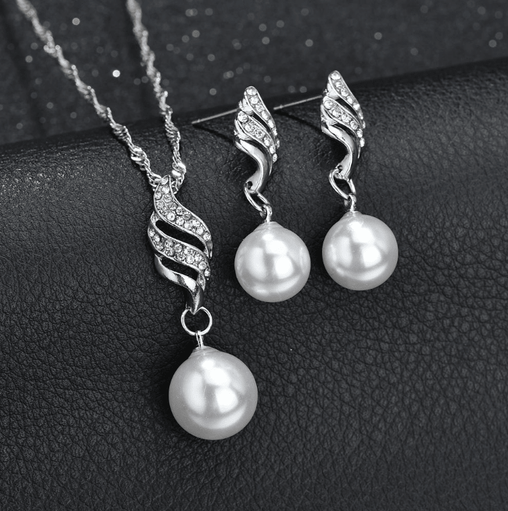 Pearl Jewelry Gift Set - Stylish 3Sixty5