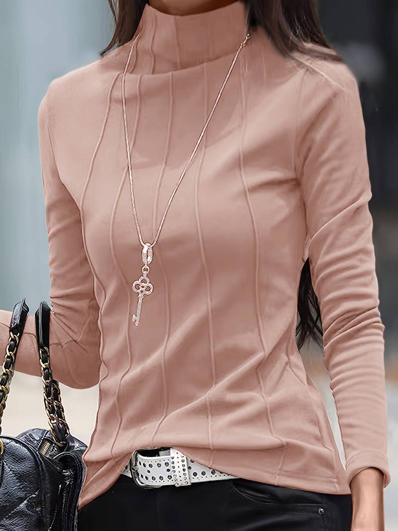 Polished Perfection Slim Tee - Stylish 3Sixty5