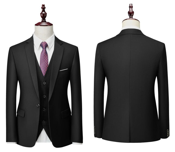 Stylish 3Sixty5 premium men's cotton suit featuring a sleek design and classic fit for formal occasions