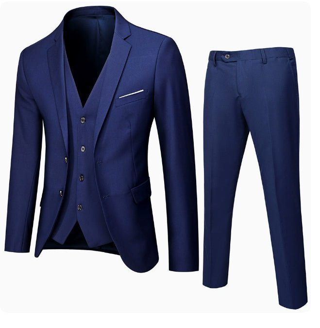 Premium Men's Cotton Suit Outfit Set - Stylish 3Sixty5