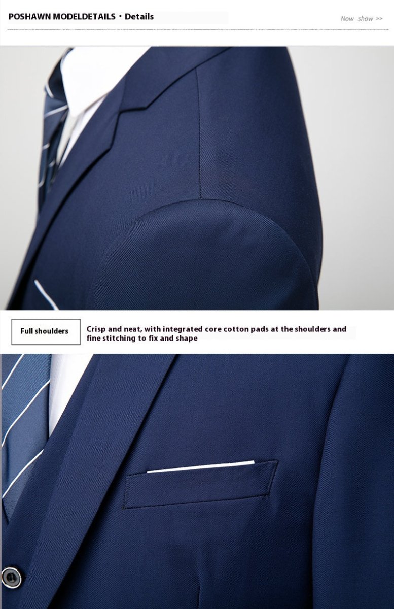 Premium Men's Cotton Suit Outfit Set - Stylish 3Sixty5