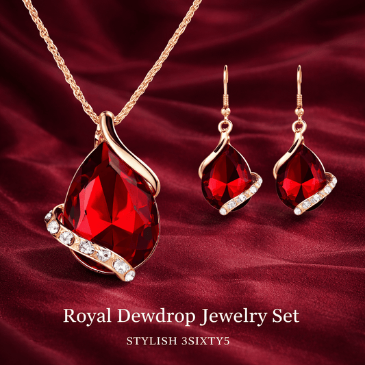 Royal Dewdrop Jewelry Set - Buy 1 Get 1 FREE $00.00 - Stylish 3Sixty5