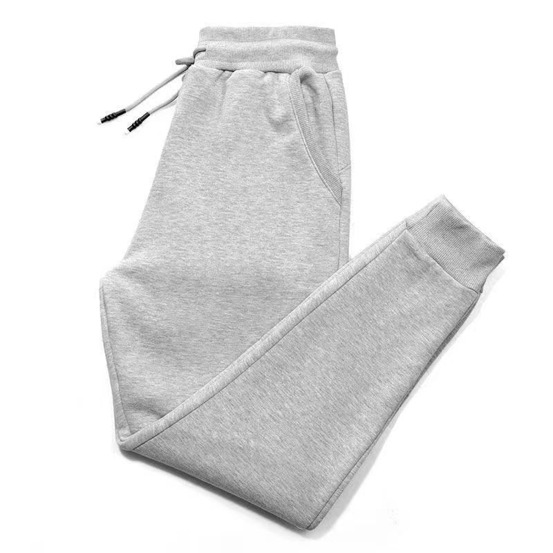 Stylish 3Sixty5 ShadowStride athletic pants in light gray with adjustable drawstring and pockets