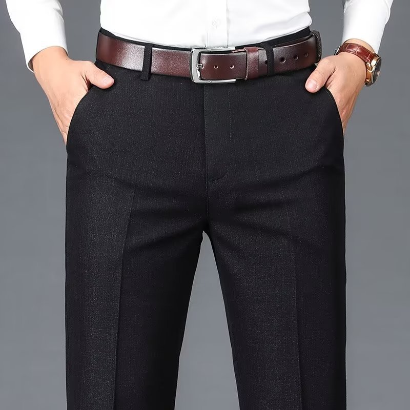 SharpLook Pro-Fit business trousers in black with a tailored fit, perfect for professional attire