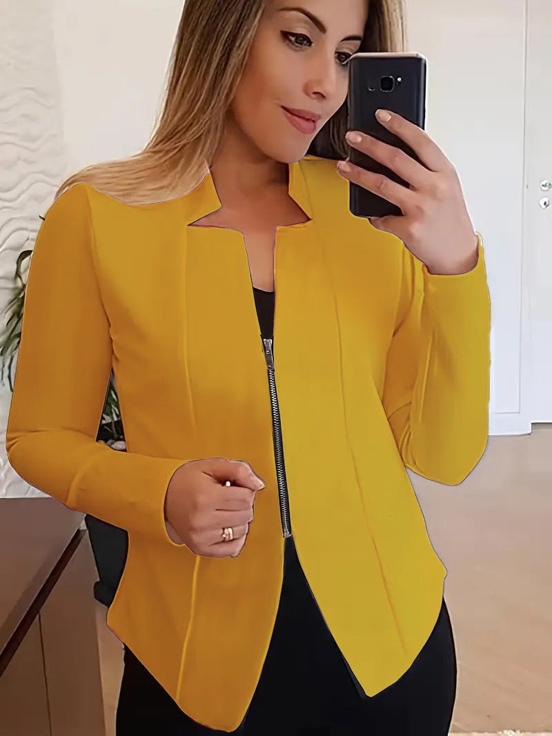 Sleek - Zip Women’s Jacket - Buy 2 Get 1 FREE $00.00 - Stylish 3Sixty5