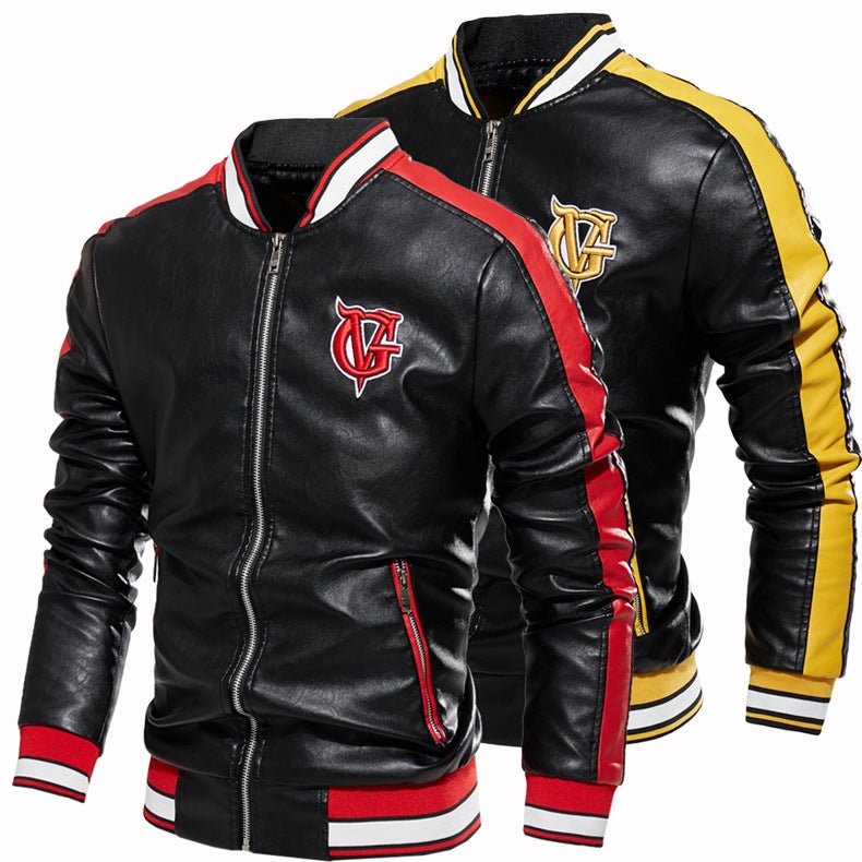 Dominion Core Leather Jacket for Men - Stylish 3Sixty5