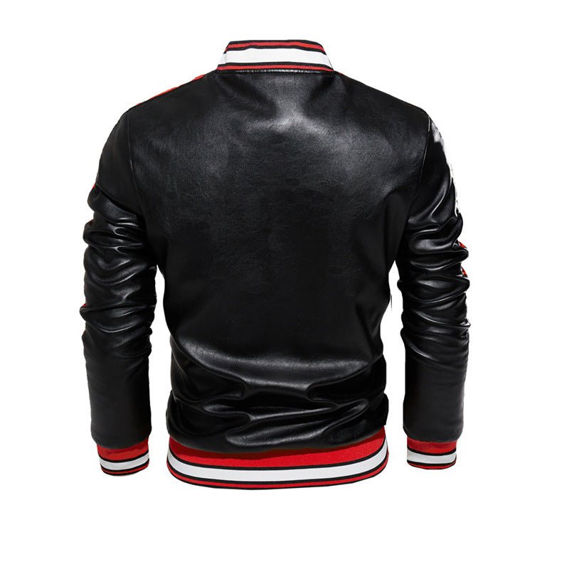 Dominion Core Leather Jacket for Men - Stylish 3Sixty5