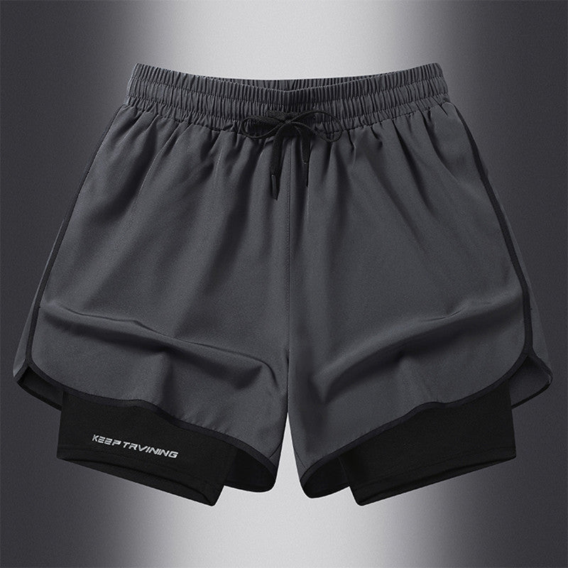 Stylish 3Sixty5 urban training shorts for men with breathable fabric and inner lining for comfort