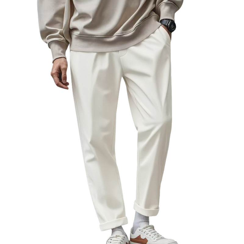 Stylish 3Sixty5 sleek business trousers in white, perfect for professional outfits and casual wear