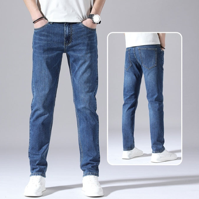 Stylish 3Sixty5 straight-leg denim pants men with a classic fit and versatile design